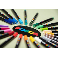 Posca KPA-100 24C маслени пастели, комплект, микс от цветове