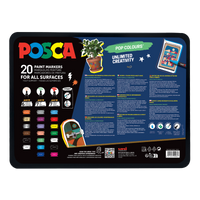 Комплект маркери Posca микс