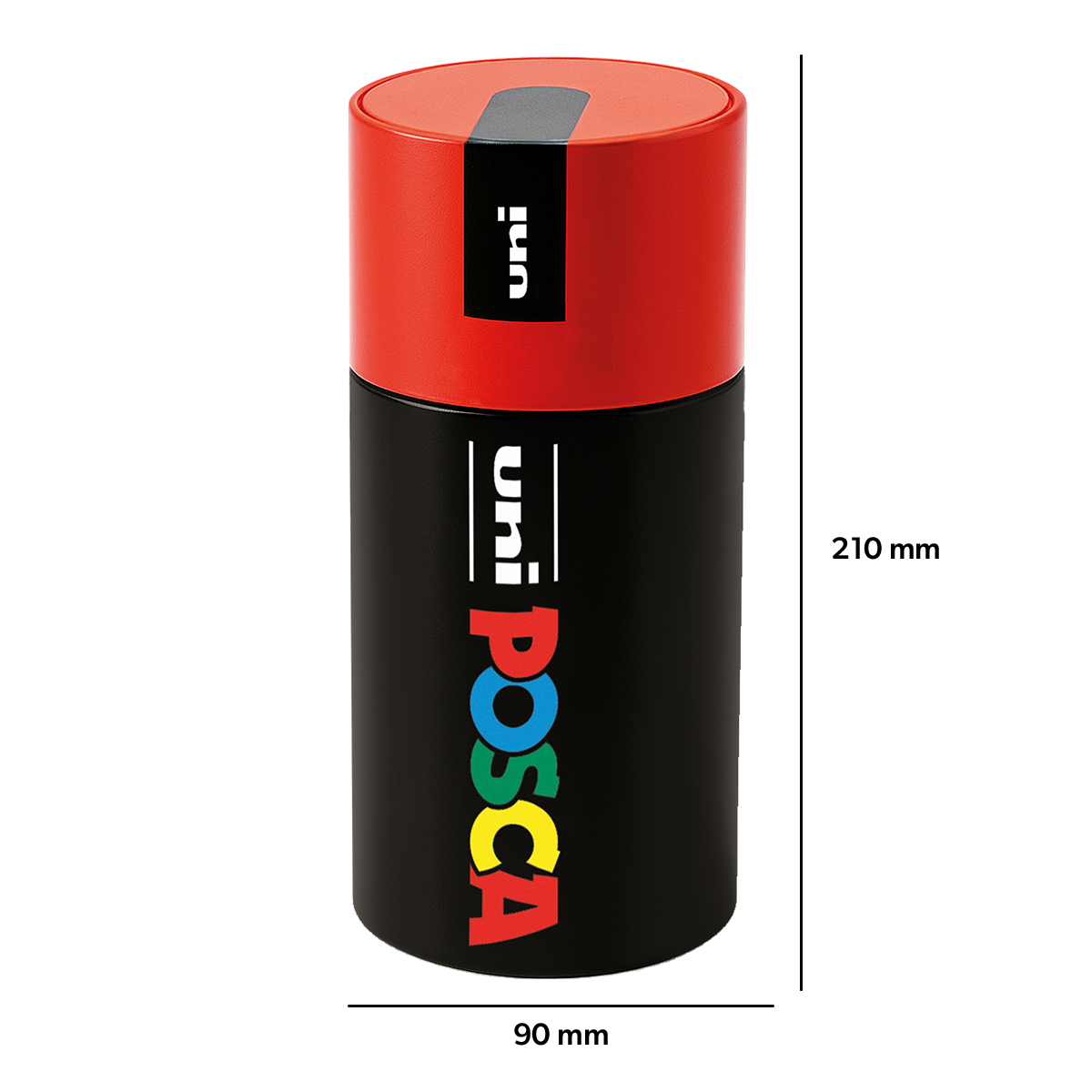 Комбиниран комплект маркери Posca в метална кутия – 13 бр. (PC-3M, PC-5M, PC-5BR)