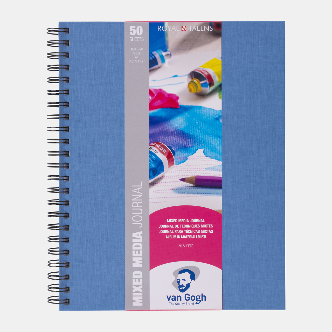 ROYAL TALENS Van Gogh Mix Media блок 160 g/m² 50 листа A4 лепен