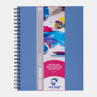 ROYAL TALENS Van Gogh Mix Media блок 160 g/m² 50 л. A5 лепен