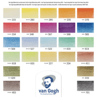 Комплект цветни акварелни моливи ROYAL TALENS Van Gogh 24 бр.
