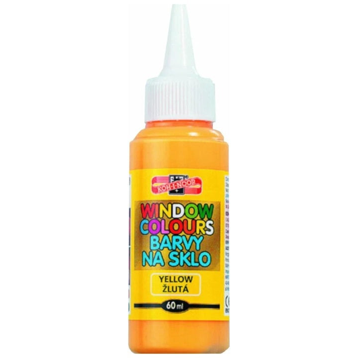 Бои за стъкло KOH-I-NOOR 60 ml – Жълт