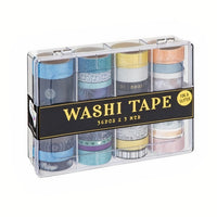 Washi ленти - комплект 36 х 3 м - тъмни нюанси — изображение 1