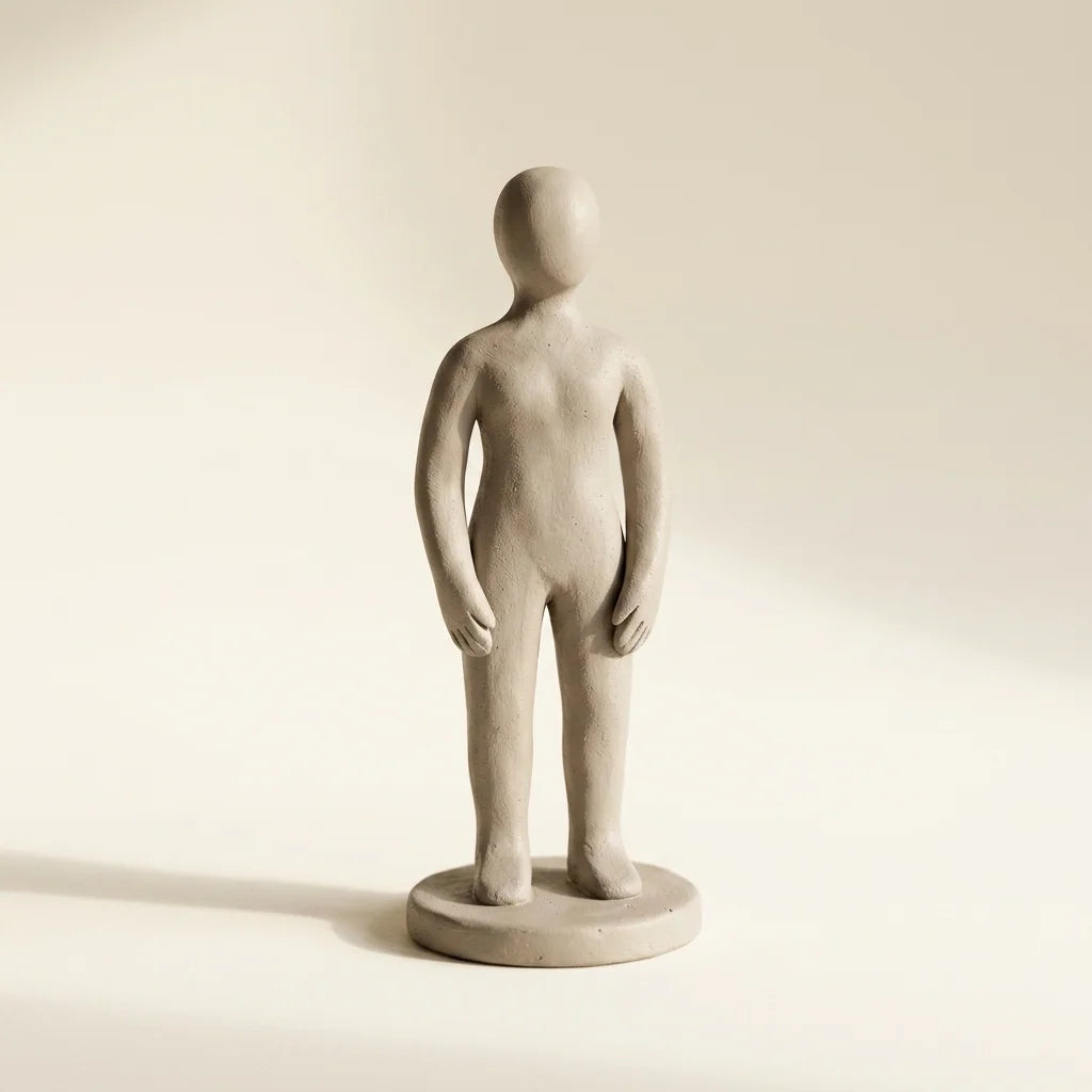 Ръчно моделирана фигурка на персонаж от глина Clay with me