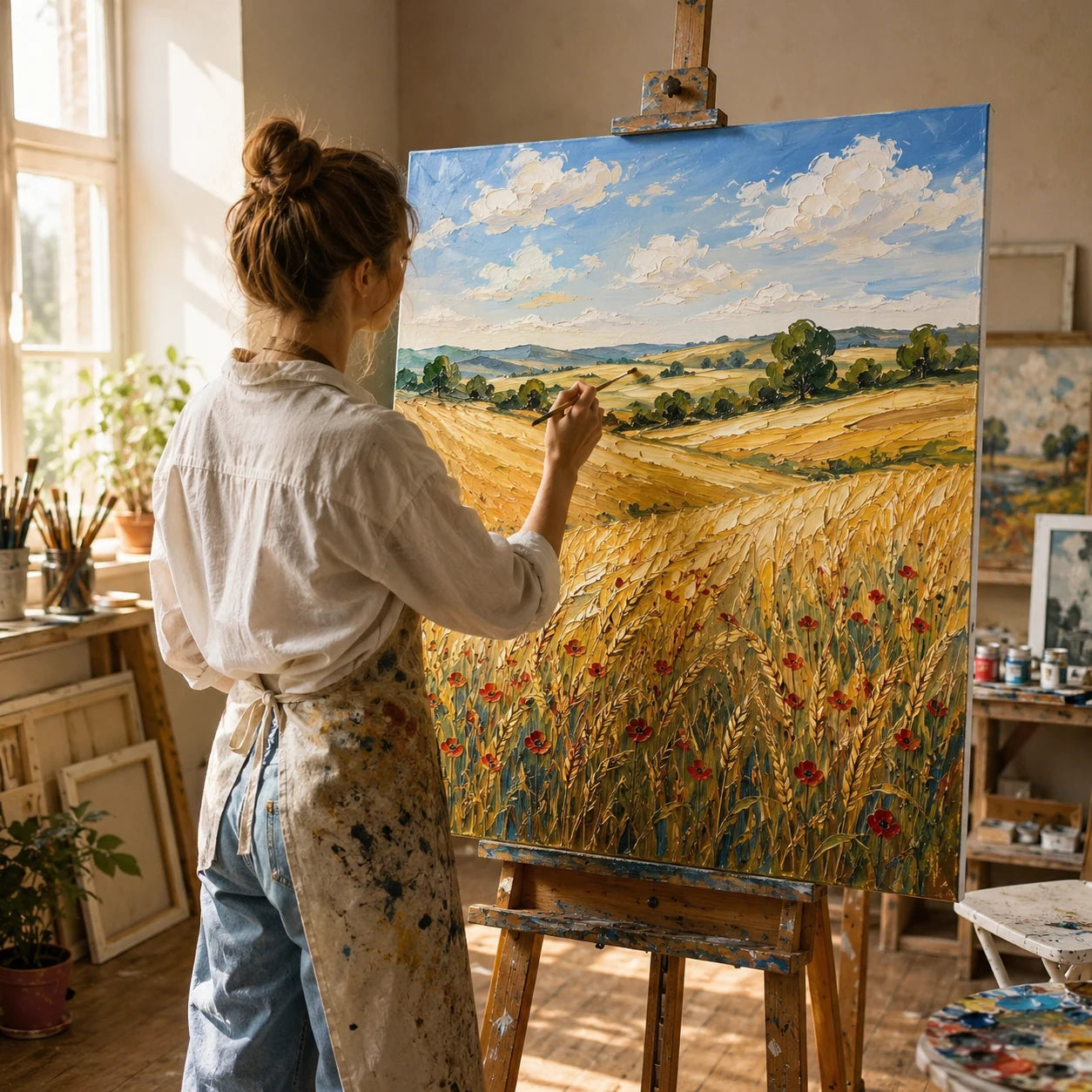 Акрилна картина върху платно
